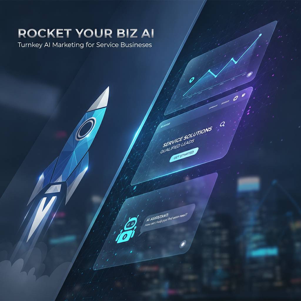 Core Services Offered by RocketYourBizAI for Service Business Growth